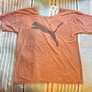 Puma Mesh Tee M NWT